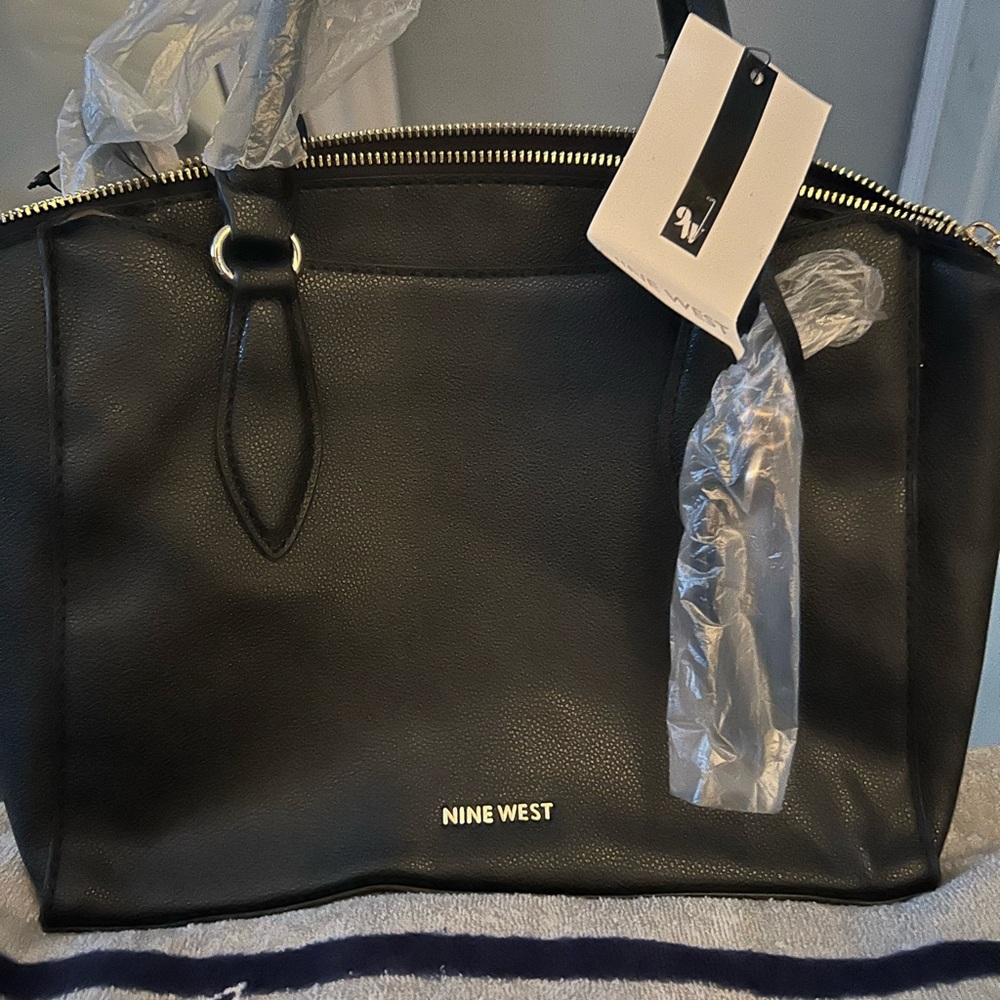 Nine West Paisley Jet Set Dome Satchel